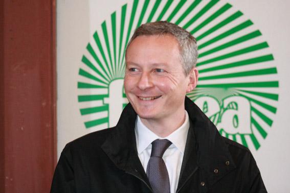 Bruno Le Maire, ministre de l'agriculture, de la pêche et de l'alimentation