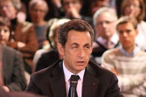 Nicolas Sarkozy, président de la République