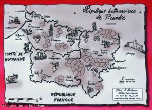 Les héros se battent pour l'indépendance de la Picardie betteravière.