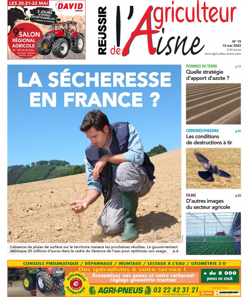 edition de L'Agriculteur de l'Aisne